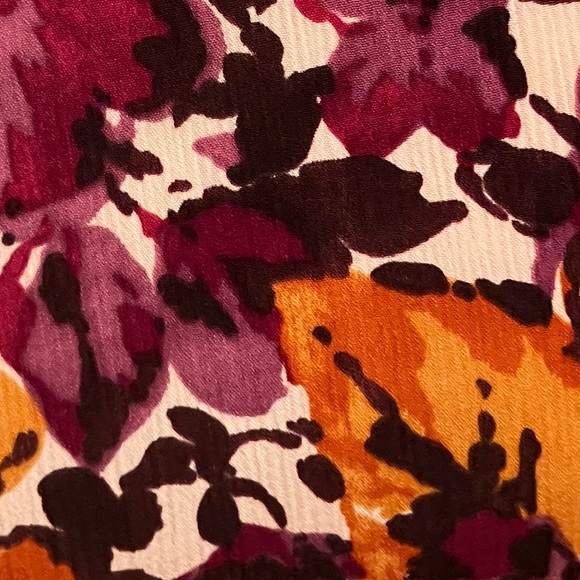 Covington Multicolor Floral sleeveless Blouse tank top - Picture 9 of 9